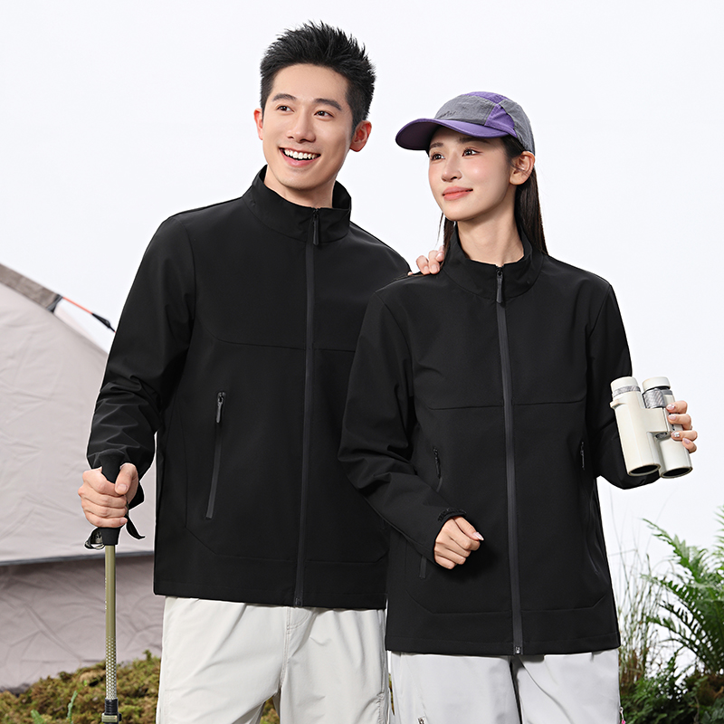 S800高品质立领三层复合冲锋衣